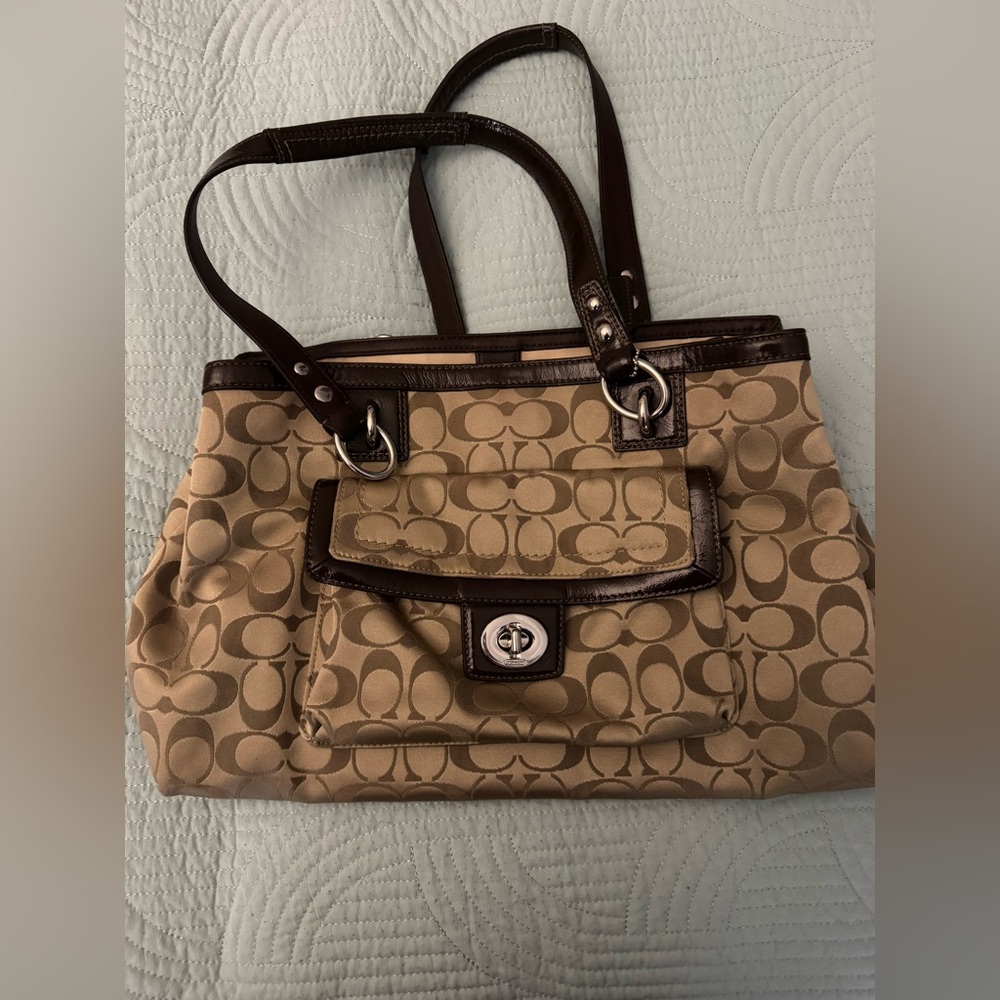 Coach Penelope Signature Satchel